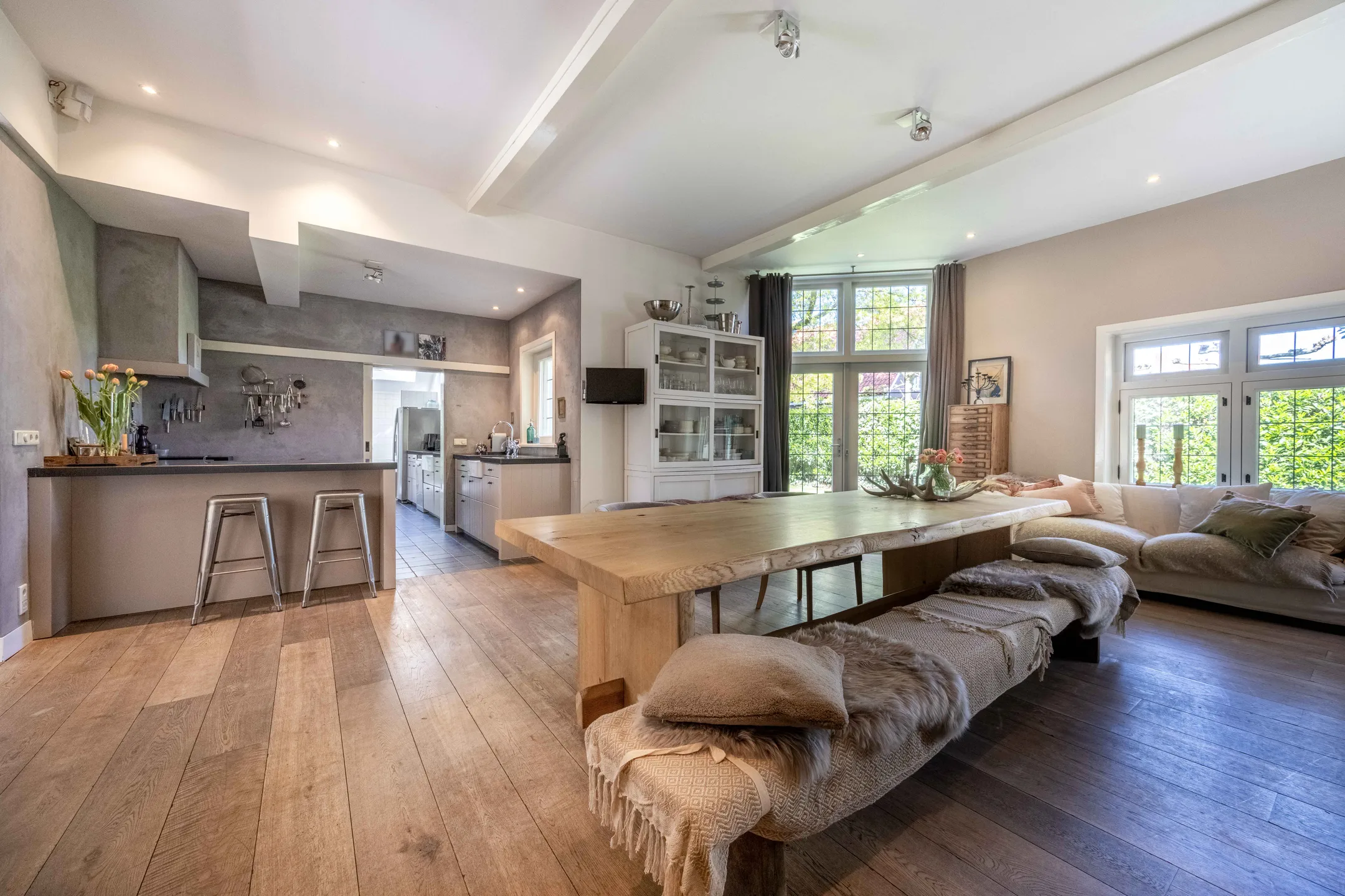 Kitchen-living detail